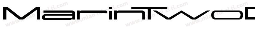 MarinTwoD W05 Regular字体转换